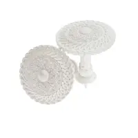 Держатель для штор CAPPIO KS030, d=95 мм, белый, 2 шт.