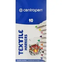 Маркер для ткани Centropen 2739, узел 3.9 мм, линия 1.8 мм, чёрный