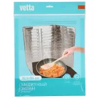Экран защитный от брызг тм VETTA, 32,5х84см, алюминий