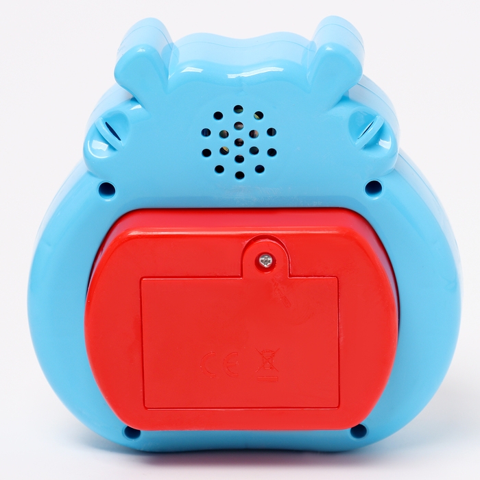 Развивающая игрушка «Бегемотик» с подвесом, свет, звук, виды МИКС