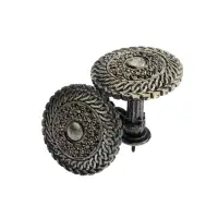 Держатель для штор CAPPIO KS030, d=95 мм, цвет черное золото, 2 шт.