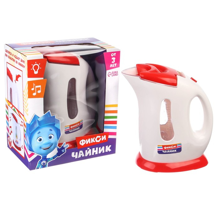 Фикси-чайник «Время чаепития», Фиксики, свет, звук Фикси-чайник «Время чаепития», Фиксики, свет, звук
