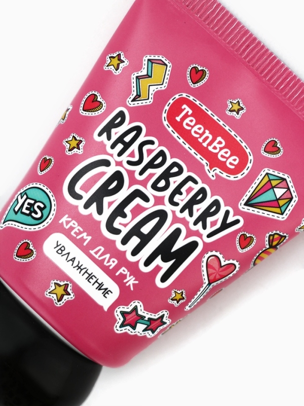 TeenBee Крем для рук с ароматом малины, 30 мл TeenBee Крем для рук с ароматом малины, 30 мл