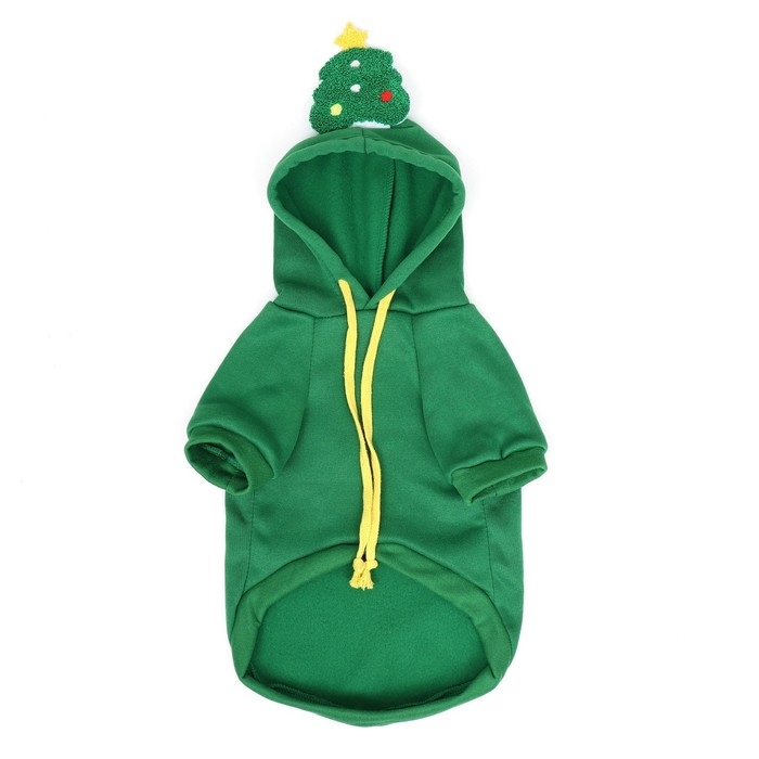 Костюм для животных Костюм для животных "Ёлка", размер 2XL, зелёный