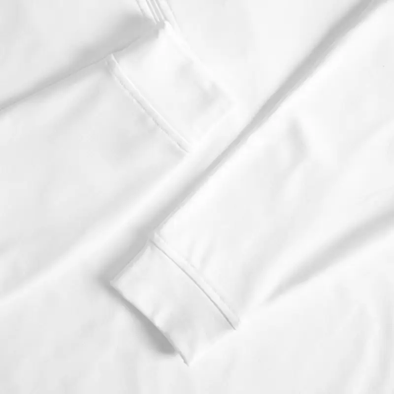 Свитшот на молнии из бифлекса Morfiss, белый, размер XS/S Свитшот на молнии из бифлекса Morfiss, белый, размер XS/S