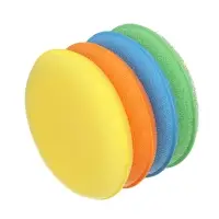 Губки для мытья посуды тм VETTA, 4 шт, d11см, поролон