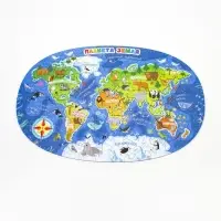 Пазл деревянный "Планета Земля" PZL-81