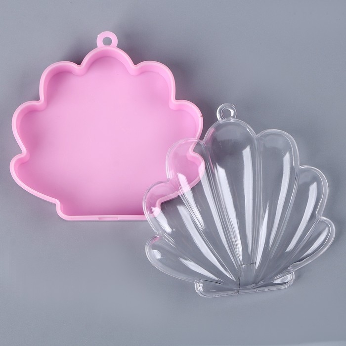 Основа для творчества и декорирования «Ракушка», набор 3 шт., размер 1 шт. — 8,5 × 8,5 × 2,5 см Основа для творчества и декорирования «Ракушка», набор 3 шт., размер 1 шт. — 8,5 × 8,5 × 2,5 см