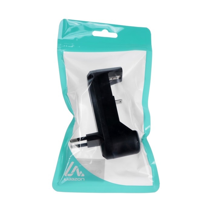 Зарядное устройство Luazon LZZ-07, аккумулятора АА или ААА, ток заряда 500 мА, чёрное Зарядное устройство Luazon LZZ-07, аккумулятора АА или ААА, ток заряда 500 мА, чёрное