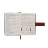 Ежедневник недатированный формат А5, с хлястиком, 112л, линия, пвх, Коричневый Ежедневник недатированный формат А5, с хлястиком, 112л, линия, пвх, Коричневый