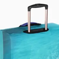 Чехол для чемодана &laquo;Море&raquo;, 24", разноцветный