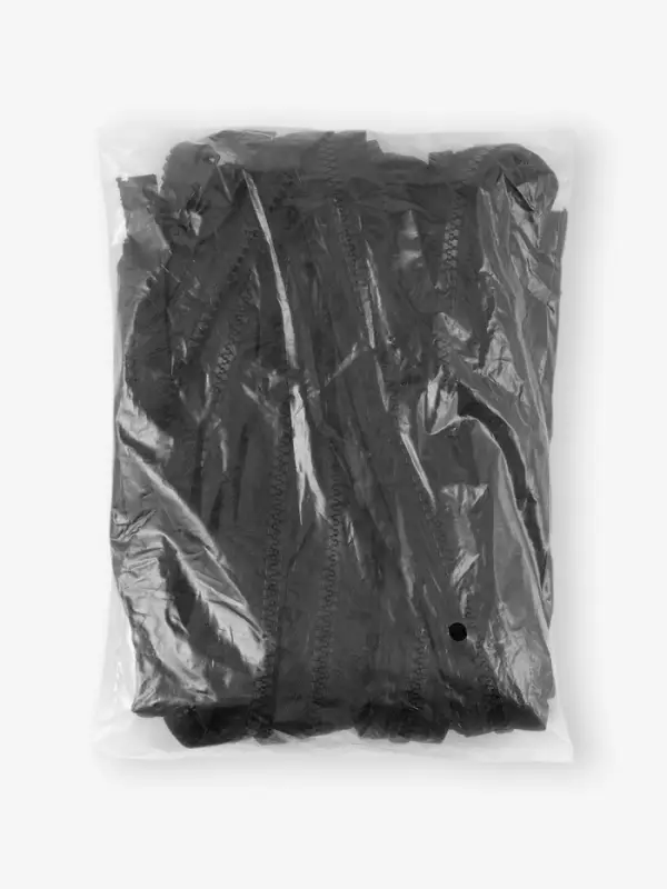 Молния &laquo;Трактор&raquo;, №8, разъёмная, 2 замка, замки автомат, 110 см, чёрная