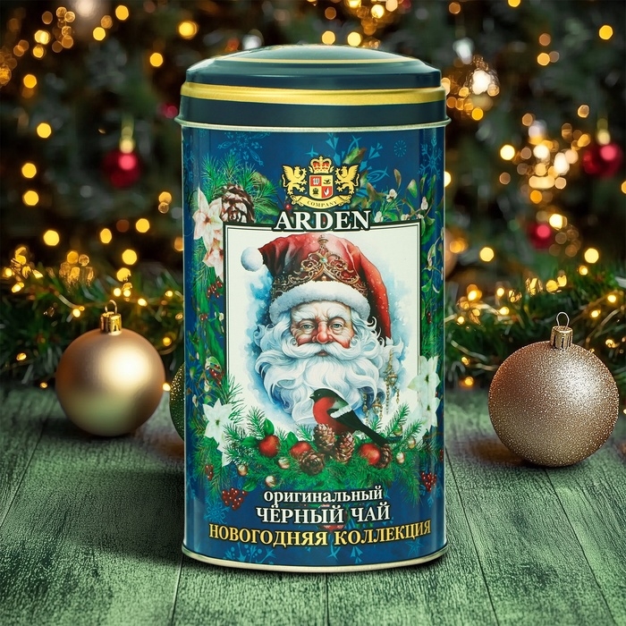 Чай чёрный Arden  Чай чёрный Arden "Новогодняя коллекция", со вкусом Эрл Грей минт, 100 г