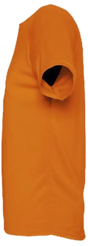 Футболка унисекс Sporty 140 оранжевая, размер XXs Футболка унисекс Sporty 140 оранжевая, размер XXs