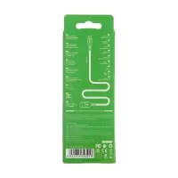 Кабель Borofone BX51, microUSB - USB, 2.4 А, 1 м, PVC оплётка, чёрный