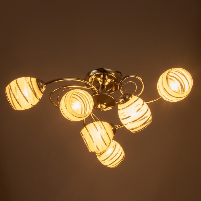 Люстра Люстра "Венда" 6х40Вт Е27 Хром МОДЕЛЬ: 2800089