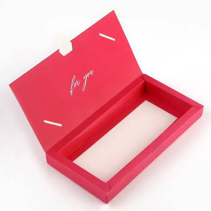 Коробка для шоколада с местом для денег &laquo;Тюльпаны&raquo;, 20 х 2 х 10 см