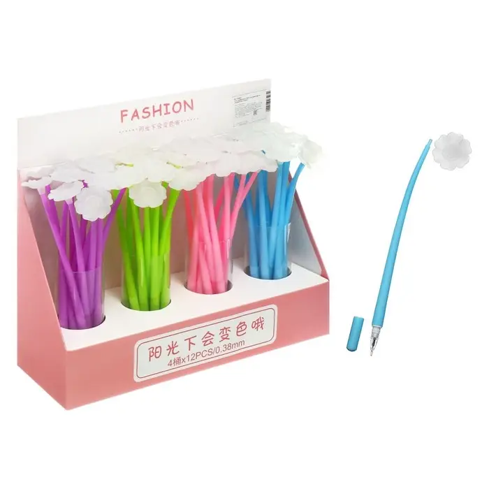 Ручка - прикол гелевая Calligrata, МИКС (меняет цвет при ультрафиолете) Ручка - прикол гелевая Calligrata, МИКС (меняет цвет при ультрафиолете)