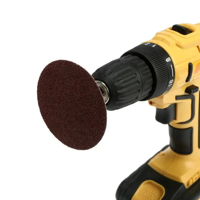 Набор кругов ТУНДРА, 2 коралловых, лепестковый, шлифовальный, 75 мм, с адаптером, 5 шт.