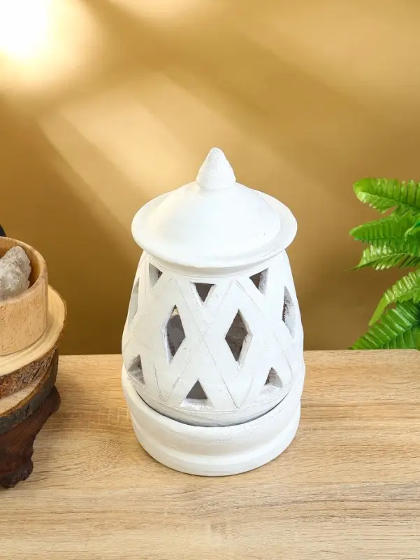 Подсвечник терракота &laquo;Фонарь&raquo;, 16&times;16&times;28 см