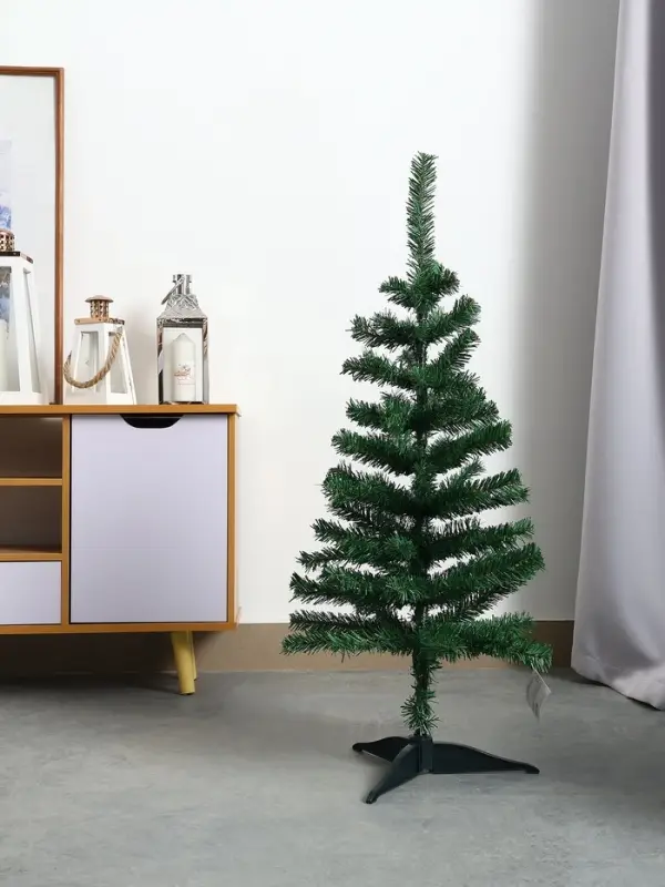 Искусственная ёлка &laquo;Зимнее волшебство. Простая&raquo;, 90 см, 90 ПВХ веток отгибаются