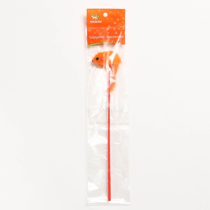 Дразнилка  Дразнилка "Мышь на палочке", красная