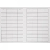 Журнал контроля и учета температурного режима холод-ка проц.кабинета