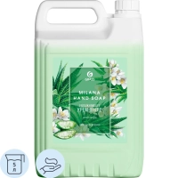 Крем-мыло жидкое ПРОФ ароматизированное Grass/MILANA Алоэ вера, 5л