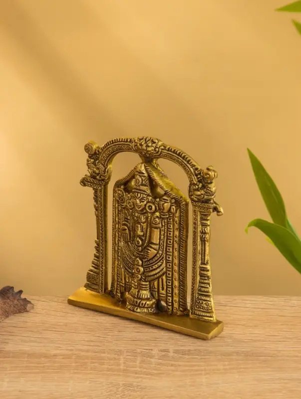 Сувенир "Лакшми" латунь 9,5х10,5 см