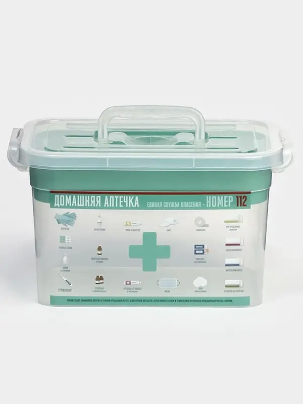 Аптечка с вкладышем, 6.5 л, 31&times;20&times;18 см