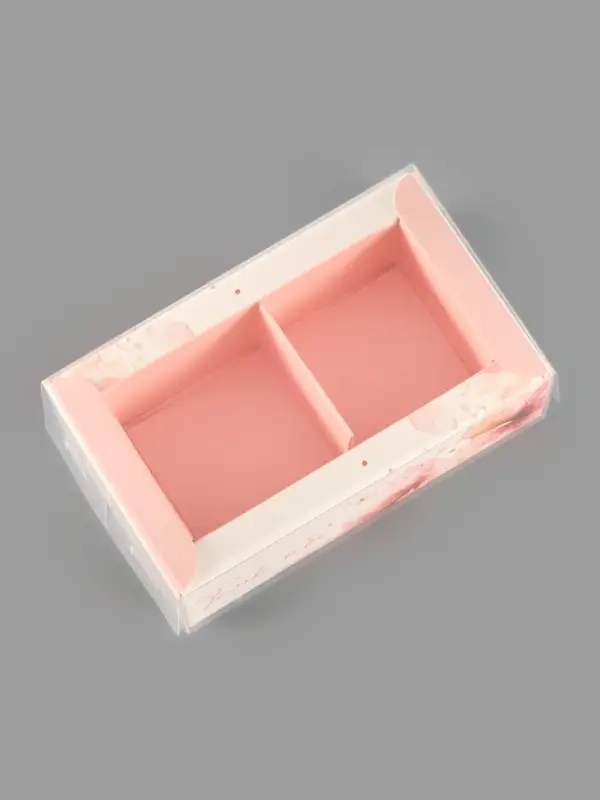 Коробка для 2 конфет с ячейками &laquo;Только тебе&raquo;, 10&times;6&times;3 см