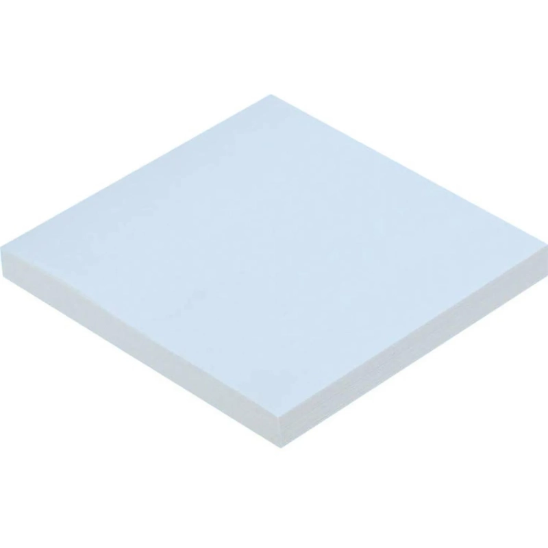 Стикеры Z-сложения ATTACHE с клеев.краем Z-блок 76х76 голубой 100л