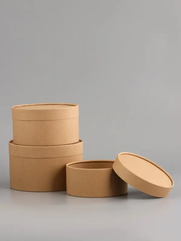 Набор подарочных коробок 3 в 1, завальцованные, крафт, 20&times;12 - 18&times;10 - 16&times;8 см
