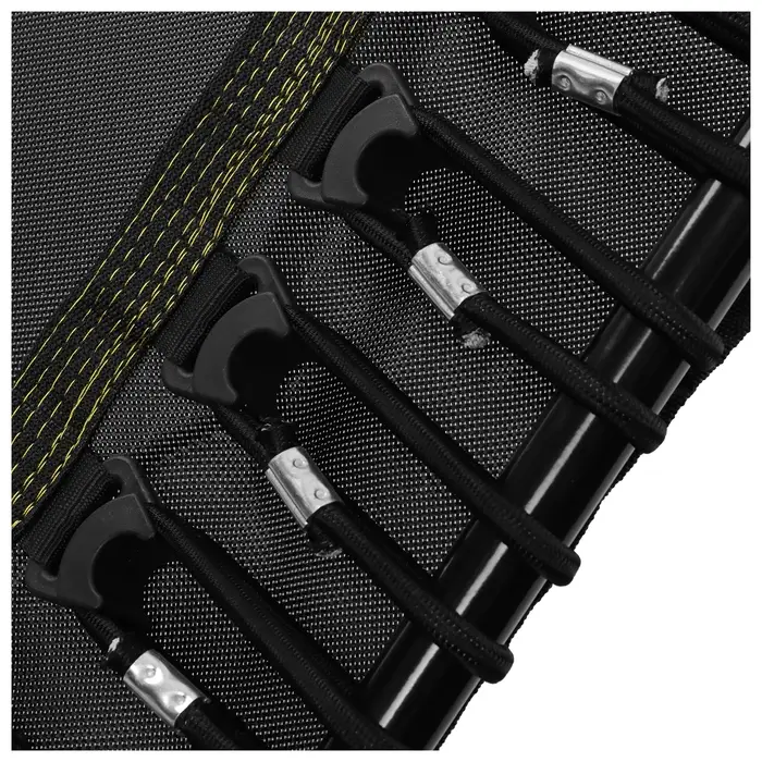 Батут для фитнеса, d=115 см, с ручкой, цвет чёрно-жёлтый Батут для фитнеса, d=115 см, с ручкой, цвет чёрно-жёлтый