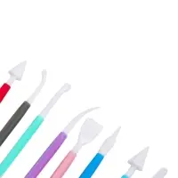 Набор стеков для лепки из глины, пластилина, пластики, 8 штук, МИКС