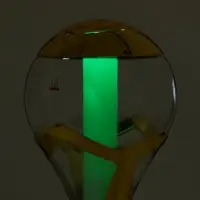 Башня пивная &laquo;Шар&raquo;, колба 3 л, ёмкость для льда, подсветка, пластик, золотистая