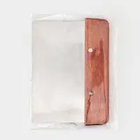 Шпатель кондитерский Доляна, 15&times;11 см, нержавеющая сталь, коричневый