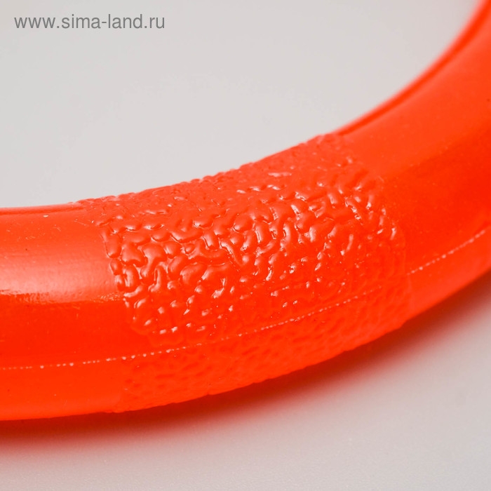 Игрушка Игрушка "Кольцо" большое, 14 см, каучук, красная