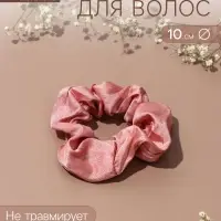 Резинка для волос QF &laquo;Орбита&raquo;, классик галант, 10 см, розовая