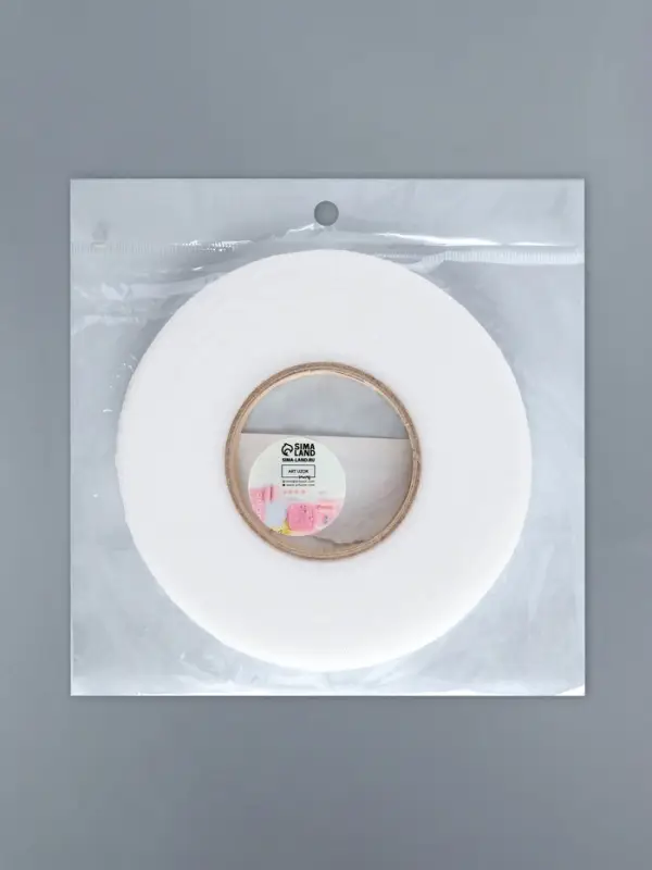 Паутинка клеевая, 1 см, 73±1 м, белая