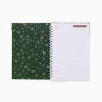 Ежедневник А5 на гребне в твёрдой обложке 80 л "Всё исполнит Новый Год" Ежедневник А5 на гребне в твёрдой обложке 80 л "Всё исполнит Новый Год"