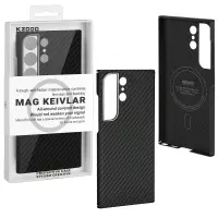 Чехол SAM S24 Ultra Kevlar MagSafe Black K-DOO
