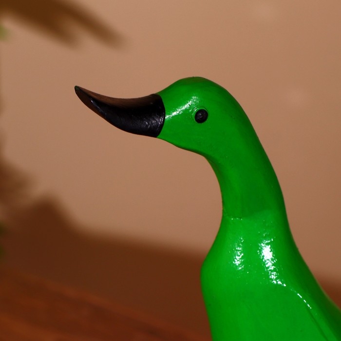 Сувенир Сувенир "Утка зелёная" дерево 27 см