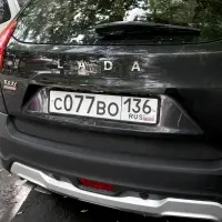 Рамка номерная силиконовая AVS RN-101