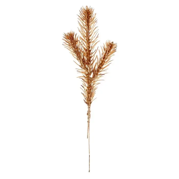 Ветка декоративная новогодняя, набор 2 шт., размер 1 шт. — 23×9 см