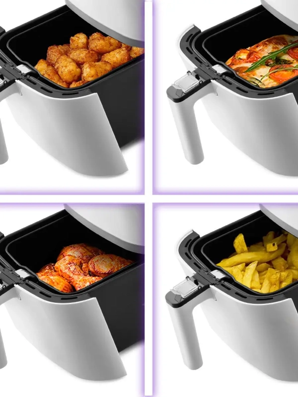 Аэрогриль электрический с поддоном КТ-2217 - 4.5 л