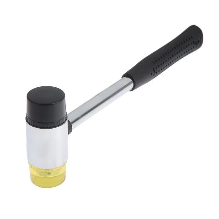 Молоток рихтовочный ТУНДРА, металлическая обрезиненная рукоятка, бойки 40 мм, 500 г Молоток рихтовочный ТУНДРА, металлическая обрезиненная рукоятка, бойки 40 мм, 500 г