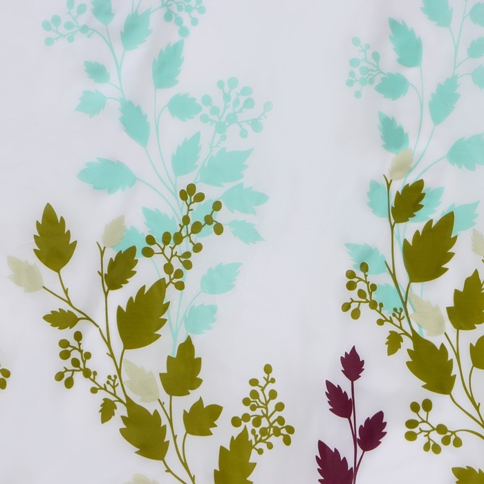 Штора для ванны Доляна «Осень», 180×180 см, EVA Штора для ванны Доляна «Осень», 180×180 см, EVA