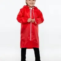 Дождевик детский Rainman Kids красный, 10-12 лет