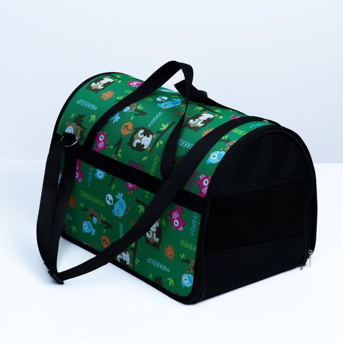 Сумка - переноска для животных с принтом, 40 х 25 х 26, микс цветов Сумка - переноска для животных с принтом, 40 х 25 х 26, микс цветов